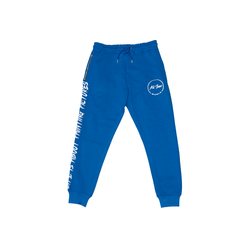 Forever Blue Art Show Jogger Set