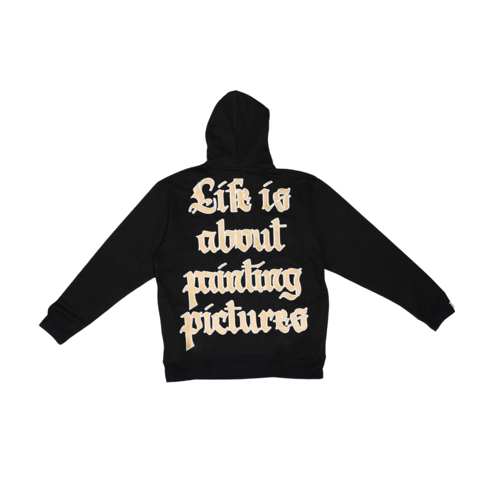Black, Gold/White Art Show Hood