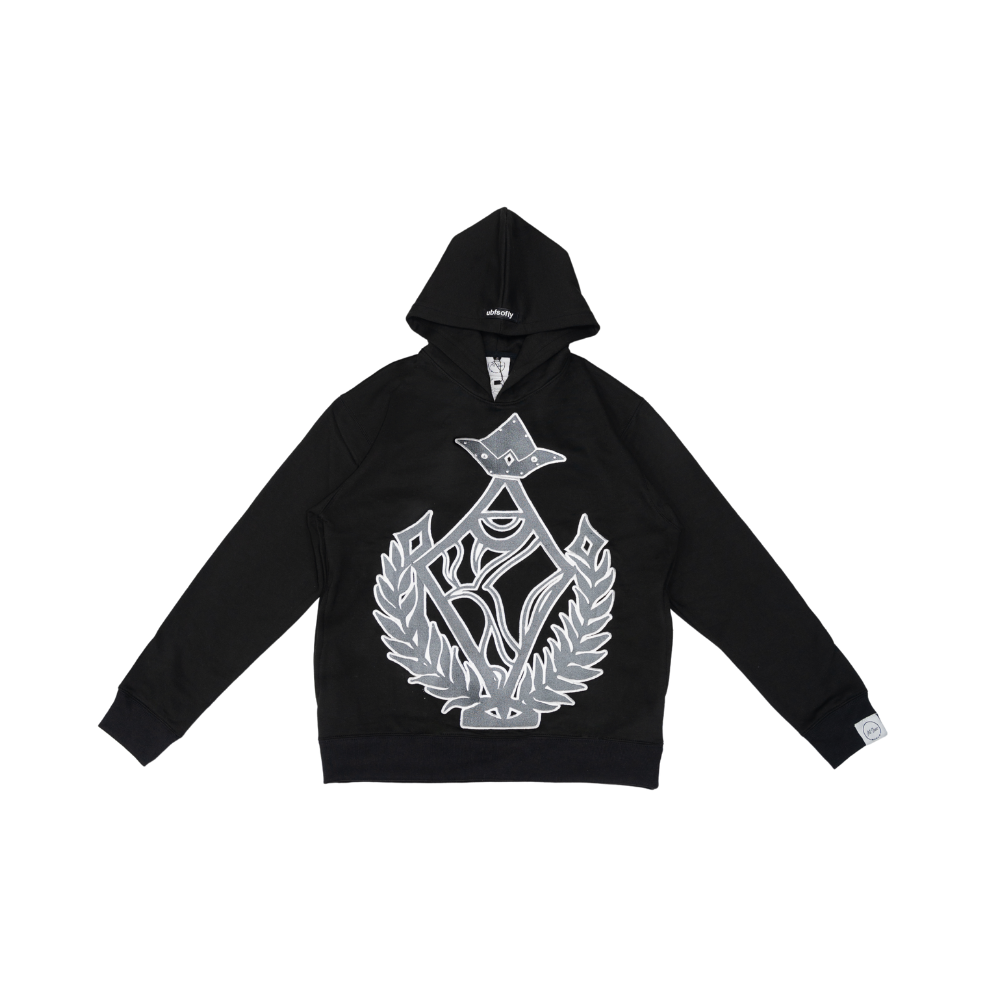 Black And Gray Art Show Hood