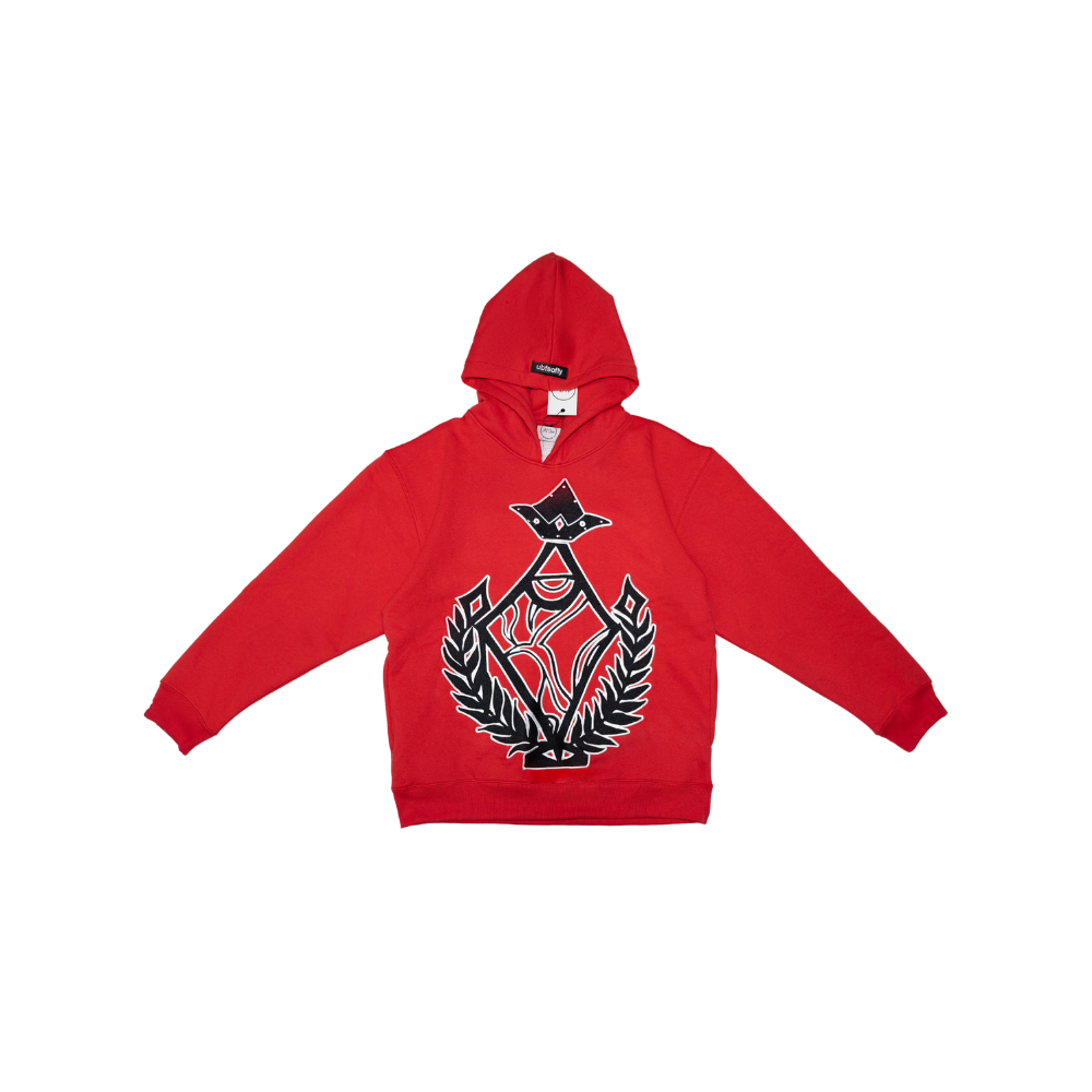 Red Black/White Art Show Hood